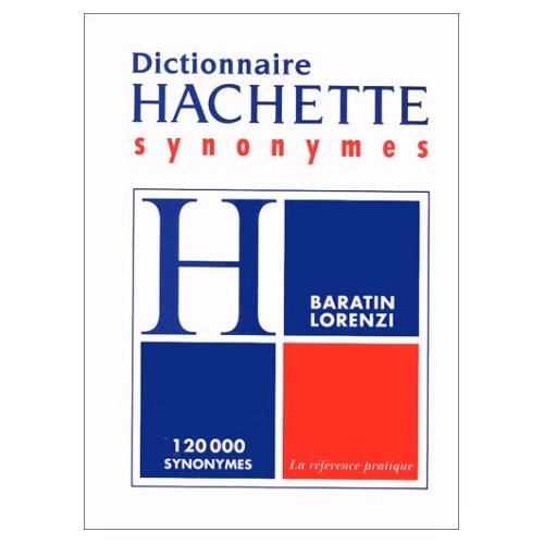 Dictionnaire des synonymes 9782010192616
