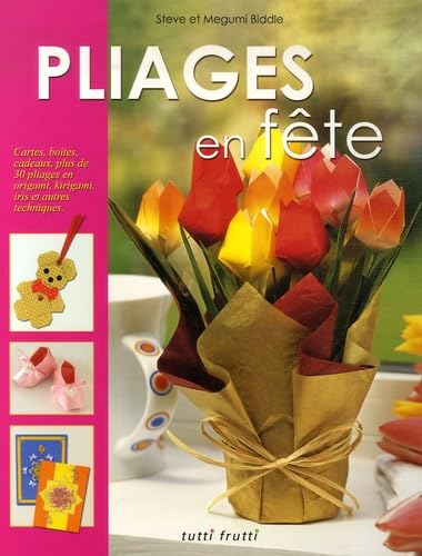 Pliages en fête: Cartes, boîtes, cadeaux, plus de 30 pliages en origami, kirigami, iris et autres techniques 9782915667332