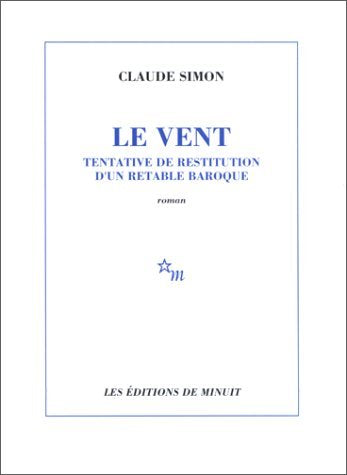 Le Vent by Claude Simon (1957-06-01) 