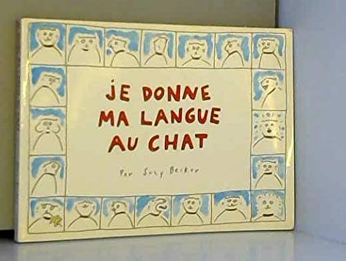 Je donne ma langue au chat 9782010179556