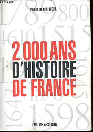 2000 ans d'histoire de France 9782843231322
