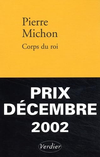 Corps du Roi - Prix Décembre 2002 9782864323662