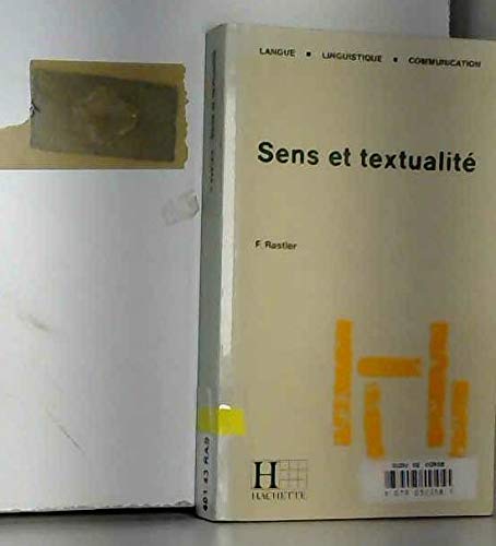 Sens et textualité 9782010144530