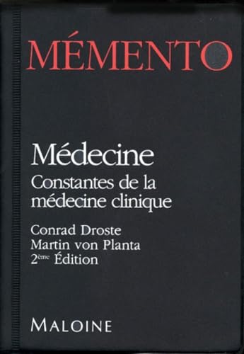 Mémento de Médecine, 2e édition 9782224022884