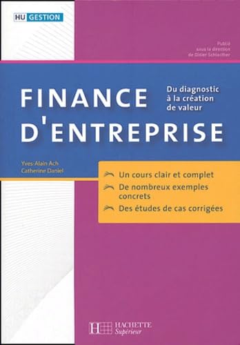 Finance d'entreprise: Du diagnostic à la création de valeur 9782011167293