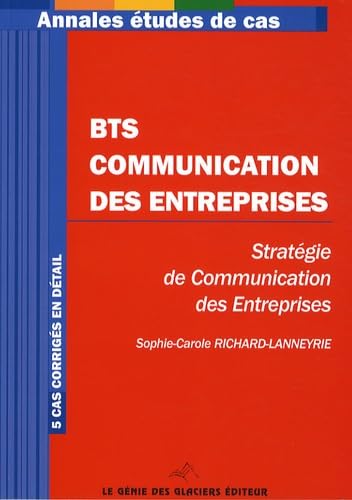 BTS Communication d'entreprise 9782843476747