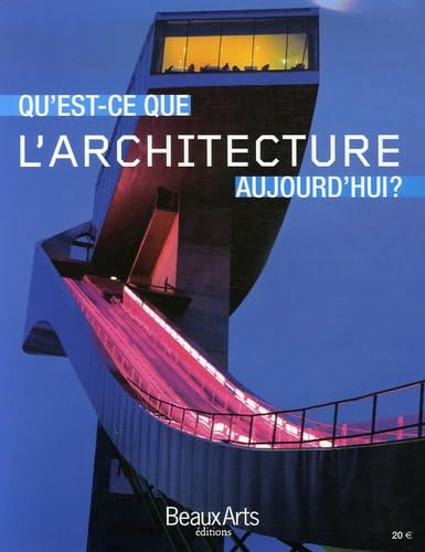 Qu'est-ce que l'architecture aujourd'hui ? 9782842784904