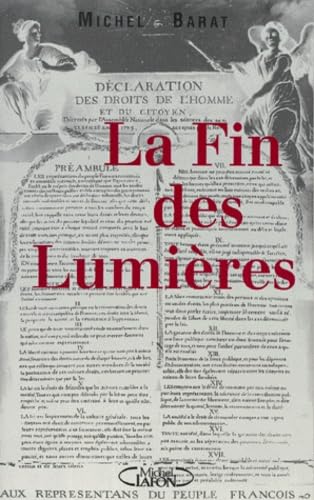 La fin des Lumières 9782840984900