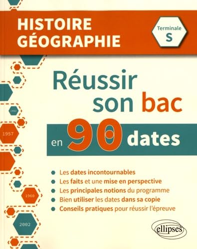 Histoire-Géographie Tle S: Réussir son bac en 90 dates 9782340012035