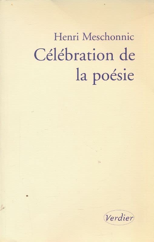 Célébration de la poésie 9782864323419