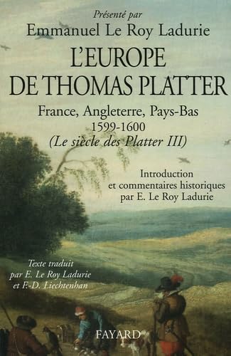 L'Europe de Thomas Platter (1599-1600) 9782213627854