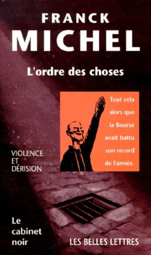 L' Ordre des choses 9782251771267