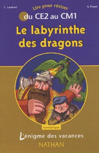 L'Énigme des vacances : Le Labyrinthe des dragons, lire pour réviser du CE2 au CM1 9782091844114