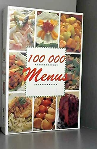 100.000 MENUS 9782876771734