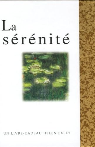 La sérénité 9782873883645