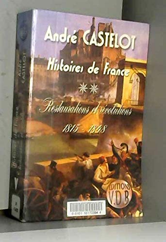 Histoires de France 9782878219777