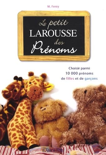 Le petit Larousse des prénoms 9782035838292