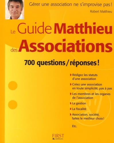 GUIDE MATTHIEU DES ASSOCIATION 9782754001083