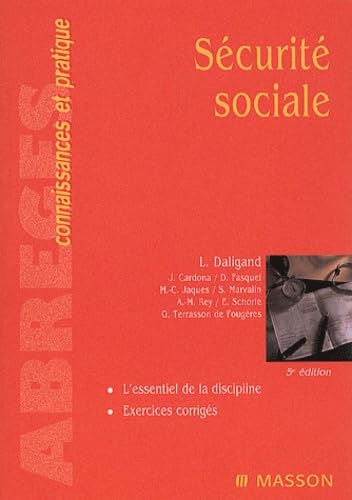 Sécurité sociale 9782294005503