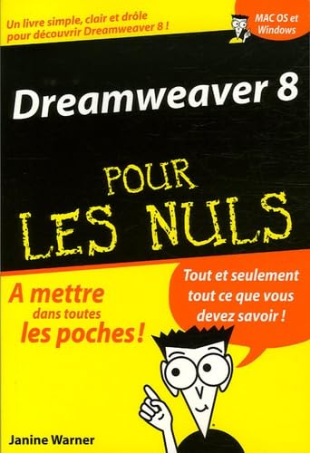 Dramweaver 8 Pour les Nuls 9782844279958