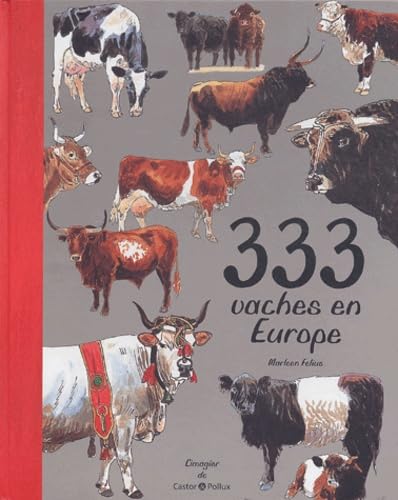 333 vaches en Europe 9782912756862