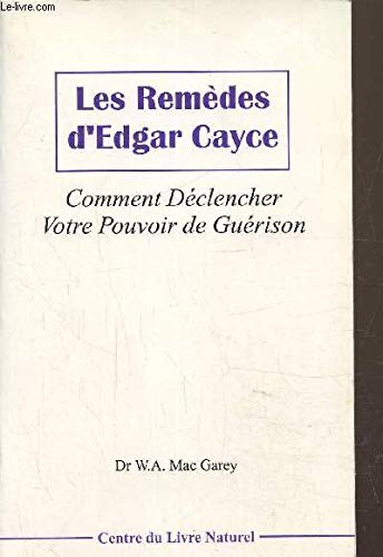 Les Remèdes d'Edgar Cayce 9782268017754