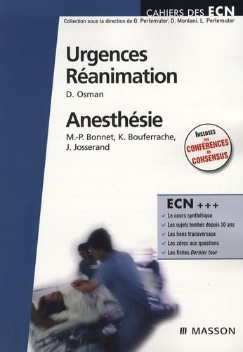 Urgences Réanimation Anesthésie 9782294083402