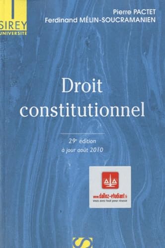 Droit constitutionnel 9782247089505