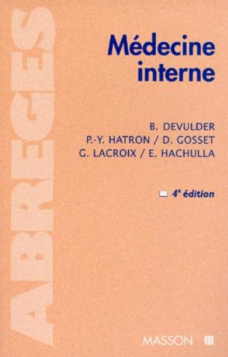 Medecine Interne. 4eme Edition 9782225853432