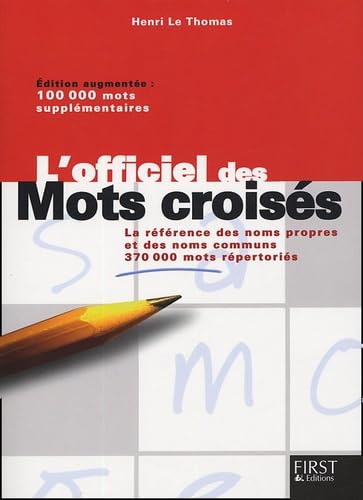 L'Officiel des mots croisés 9782754000345