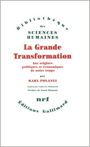 La Grande transformation: Aux origines politiques et économiques de notre temps de Karl Polanyi ,Louis Dumont (Préface),Maurice Angeno (Traduction) ( 2 février 1983 ) 