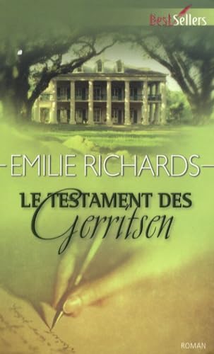 Le testament des Gerritsen 9782280844796
