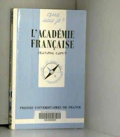 L'Academie Française 9782130397205