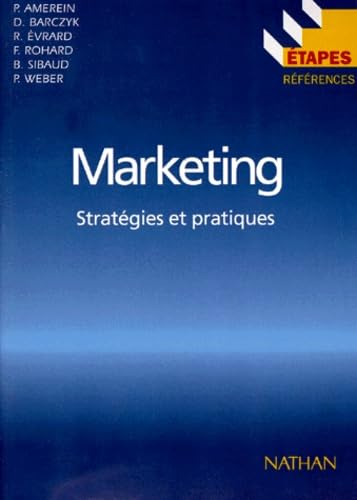 Marketing, stratégies et pratiques 9782091909943