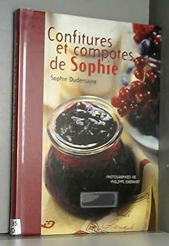 Confitures et compotes de Sophie 9782744162848