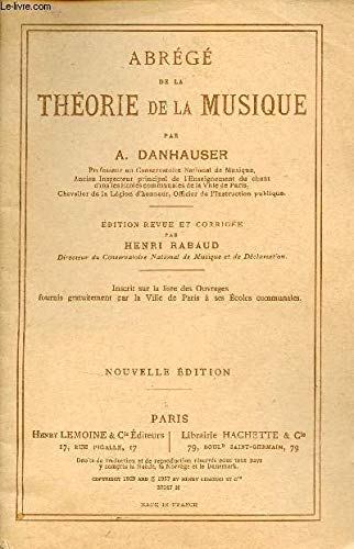 Abrégé de la théorie de la musique 