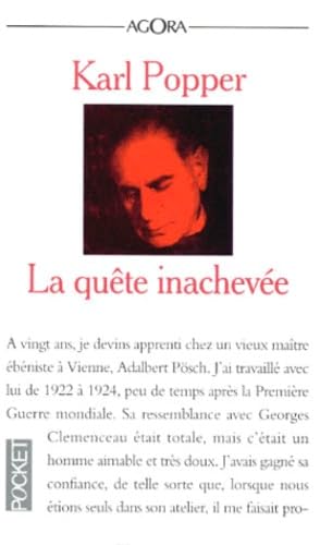 La Quête inachevée: Autobiographie intellectuelle 9782266028141