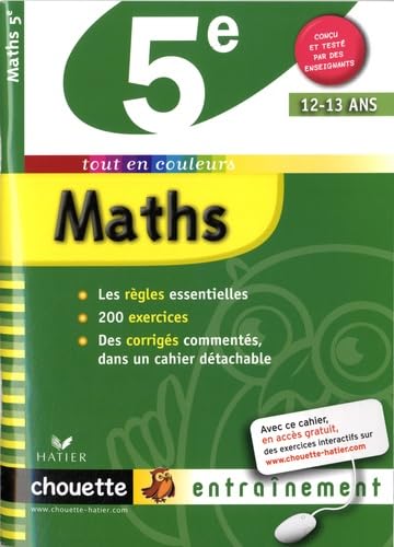 Maths 5e 9782218938511