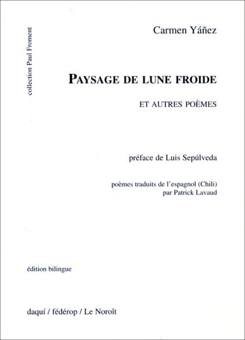 Paysage de lune froide et autres poèmes 9782857921967