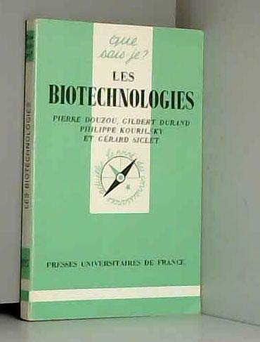 Les Biotechnologies 9782130429432