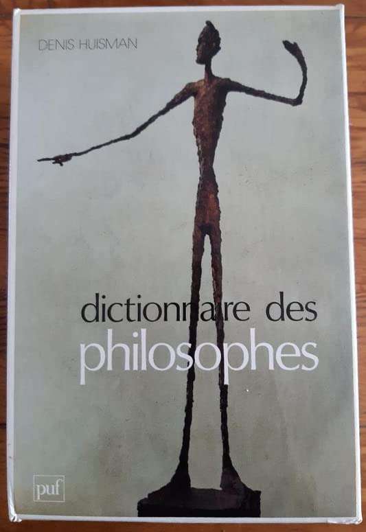 DICTIONNAIRE DES PHILOSOPHES - en 2 volumes 