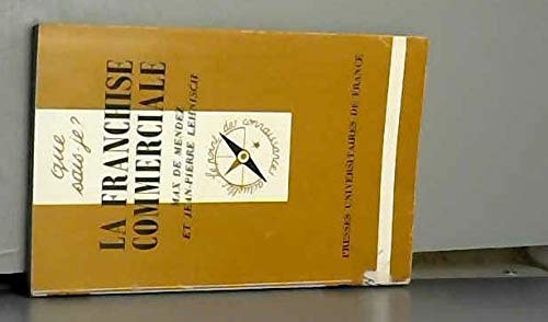 La Franchise commerciale 9782130432593