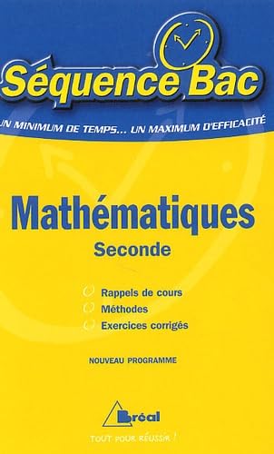 Mathématiques : seconde 9782842916503