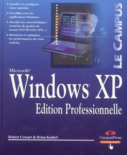 Windows XP, édition professionnelle 9782744013492