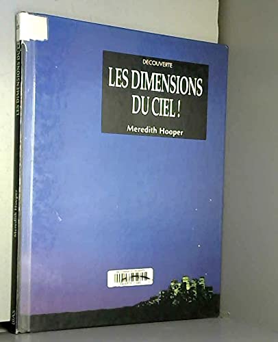 Les dimensions du ciel 9782701505411