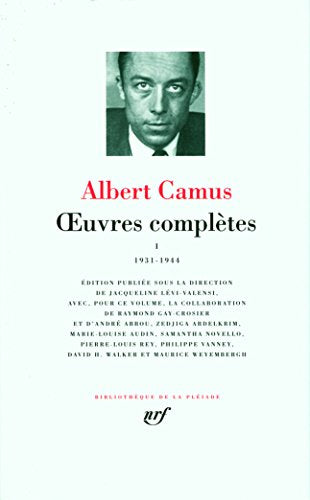Œuvres complètes (Tome 1-1931-1944) 9782070117024