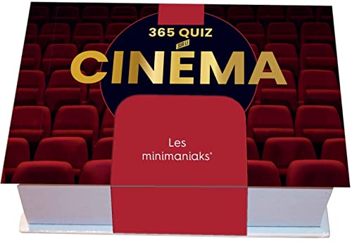 Minimaniak 365 quiz sur le cinéma - mini calendrier 9782383820918