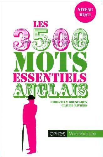 Anglais - les 3500 mots essentiels 9782708006317