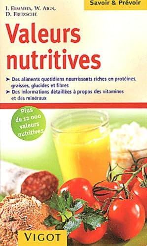 Valeurs nutritives 9782711415830
