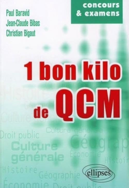 Un bon kilo de QCM 9782729834135